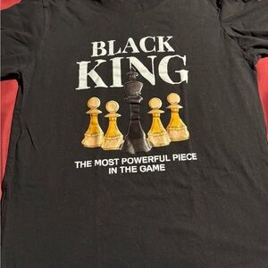 Black Chess Graphic T-Shirt